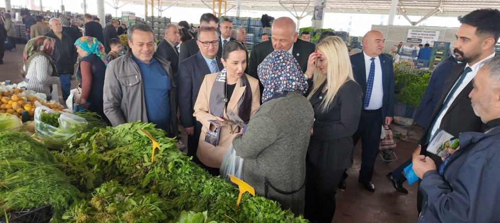 ELİF BABAOĞLU GAZİANTEP'TE HALKLA BULUŞTU! 