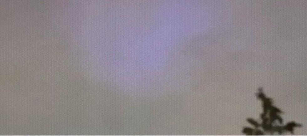Gaziantep'te gökyüzünde korkutan görüntü