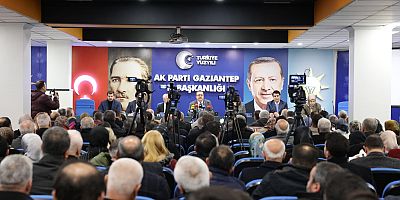 AK PARTİ GAZİANTEP TÜRKİYE ORTALAMASININ ÜZERİNDE BÜYÜDÜ