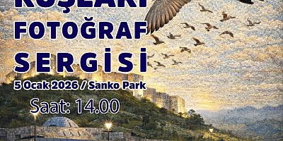 GAZİANTEP’İN KUŞLARI GÖRÜCÜYE ÇIKIYOR