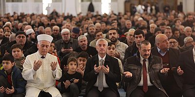 MİRAÇ GECESİNDE ŞAHİNBEY MİLLET CAMİİ DOLDU TAŞTI