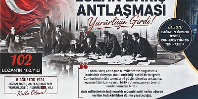 Türkiye'nin Kaderini Değiştiren Gün! Halef Bilgiç'ten Lozan'ın Yıl Dönümünde Anlamlı Mesaj! 
