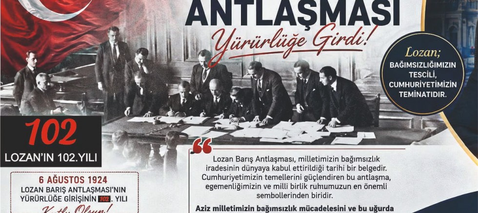 Türkiye'nin Kaderini Değiştiren Gün! Halef Bilgiç'ten Lozan'ın Yıl Dönümünde Anlamlı Mesaj! 